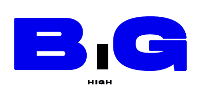Big High. Logo blue_black